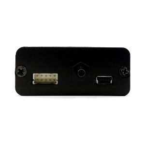 Cortex EBC rear view showing electrical connector, pressure port, and USB port